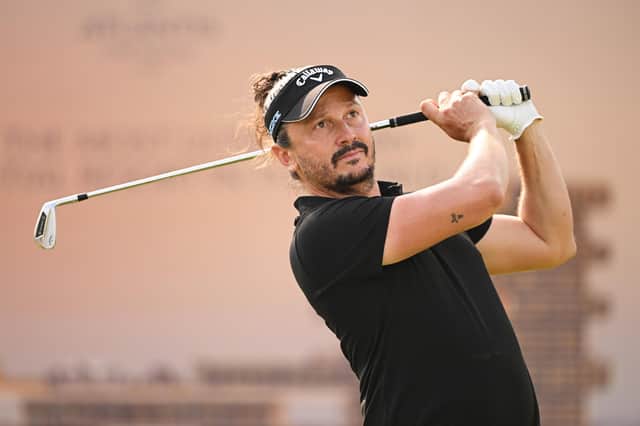Frenchman Mike Lorenzo-Vera in action during last week's Hero Dubai Desert Classic at Emirates Golf Club. Picture: Ross Kinnaird/Getty Images.