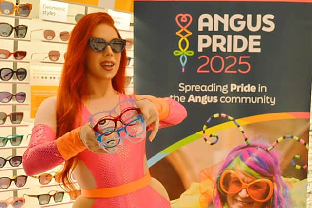 Iconic drag star Miss Peaches is set to host the first Angus Pride event later this summer