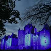 Thirlestane Castle, in the Scottish Borders, went blue last night during the weekly Clap for our Carers event that takes place each Thursday. Video taken by Phil Wilkinson