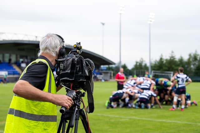 BBC Scotland cameras have been conspicuous by their absence during the opening weeks of the United Rugby Championship. (Photo by Ross Parker / SNS Group)
