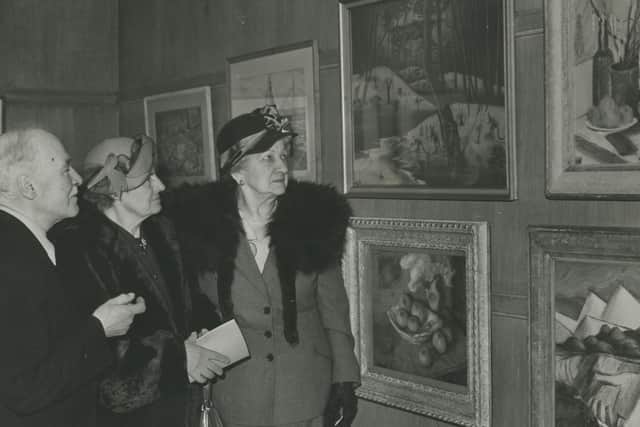 The works of art created by the Aboriginal children was brought back to the UK and exhibited thanks to the philanthropist Florence Rutter.