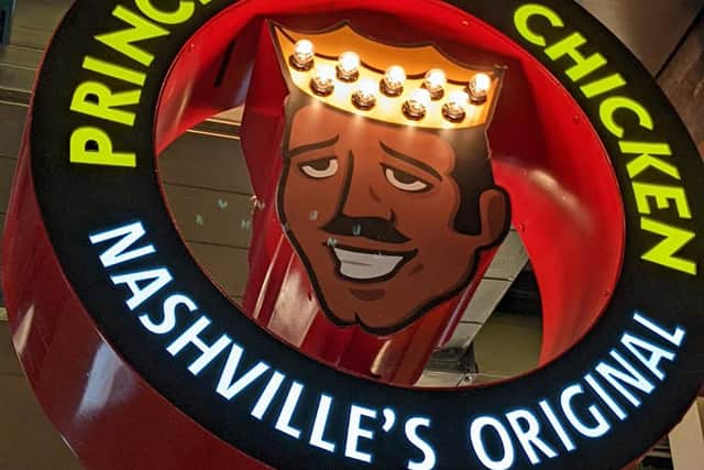 An essential Nashville eatery, Prince's Hot Chicken.