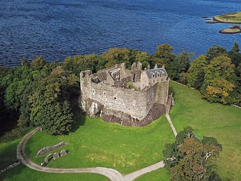 This castle was built by the MacDougall lords of Lorn back in the 13th century to act as the base for their clan. However, from the 15th century it has since been held by Clan Campbell. You can find it in Oban within the Argyll and Bute council area of Scotland.