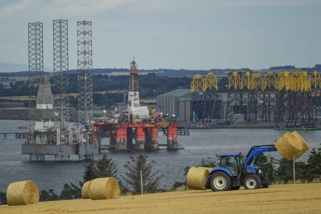 Industry body Offshore Energy UK says a windfall tax on massive profits made by oil and gas giants could increase reliance on foreign fossil fuels imports and threaten the future of green energy projects in the UK. Picture: Getty Images