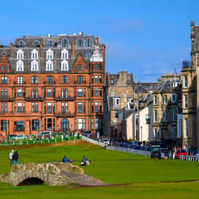 The Hamilton Grand, as seen from the Old Course in St Andrews. Picture: Savills