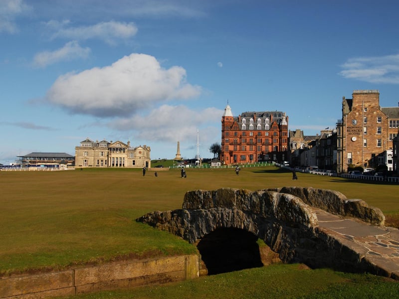 Arguably the most famous golf course in the world, golf has been played on the site of St Andrews Old Course since at least 1552. Today, it remains a stern challenge for both amateurs and professionals - it will host its 30th Open Championship in 2022. It's ranked second in Scotland, third in the United Kingdom and ninth in the world.