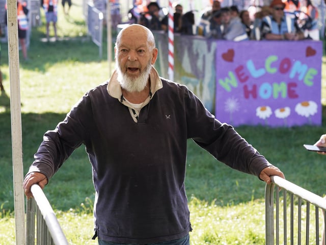 Michael Eavis ahead of the Glastonbury Festival at Worthy Farm in Somerset. The gates for Glastonbury Festival 2022 have been officially opened by the festival’s founder Michael Eavis.