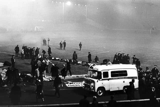 Sixty-six people were killed in the Ibrox disaster in 1971