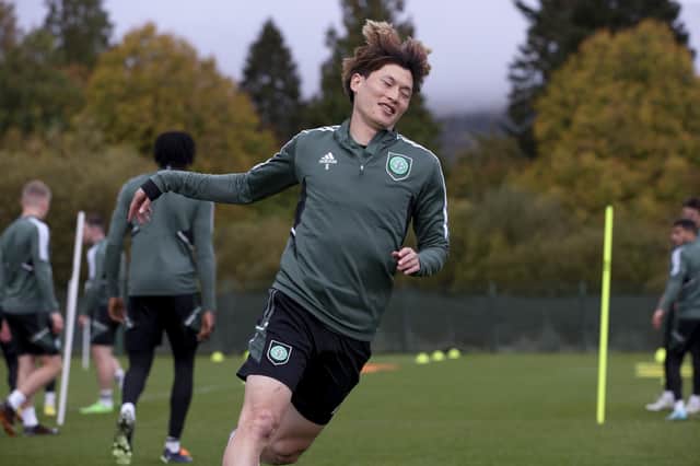 The goals have dried up for Celtic forward Kyogo Furuhashi recently.