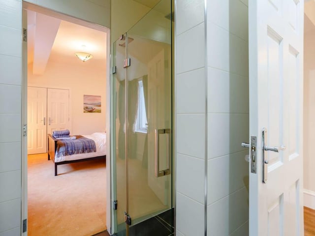 Jack and Jill shower room.