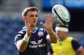 Scrum-half Ben White is back in the Scotland team after recovering from an ankle injury. (Photo by Craig Williamson / SNS Group)