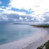 Rock star Derek Dick, also known as Fish, the former frontman of Marillion,  is planning a new life on Berneray in the Outer Hebrides (pictured) PIC: geograph.org.