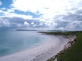 Rock star Derek Dick, also known as Fish, the former frontman of Marillion,  is planning a new life on Berneray in the Outer Hebrides (pictured) PIC: geograph.org.