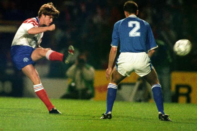 Pieter Huistra was the last Rangers player to score on Belgian soil.