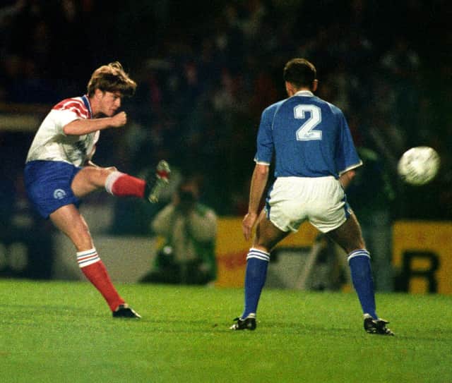 Pieter Huistra was the last Rangers player to score on Belgian soil.