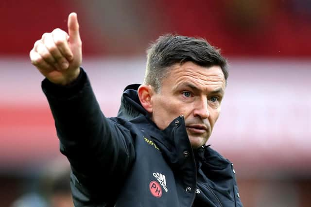 Paul Heckingbottom has returned to the dugout permanently at Sheffield United.  (Photo by George Wood/Getty Images)