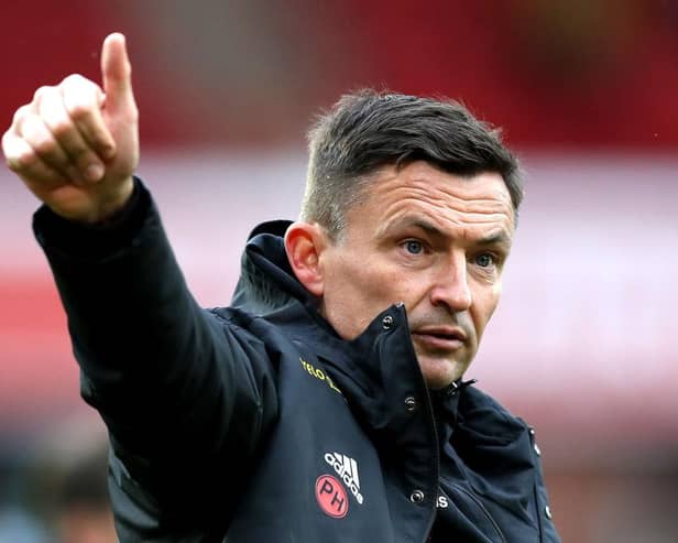 Paul Heckingbottom has returned to the dugout permanently at Sheffield United.  (Photo by George Wood/Getty Images)