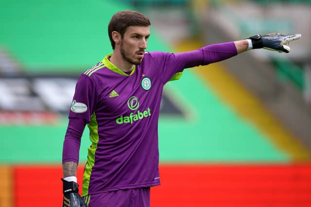 Lisbon Lions understudy  keeper John Fallon believes Vasilis Barkas early good displays have been too readily forgotten (Photo by Craig Williamson / SNS Group)