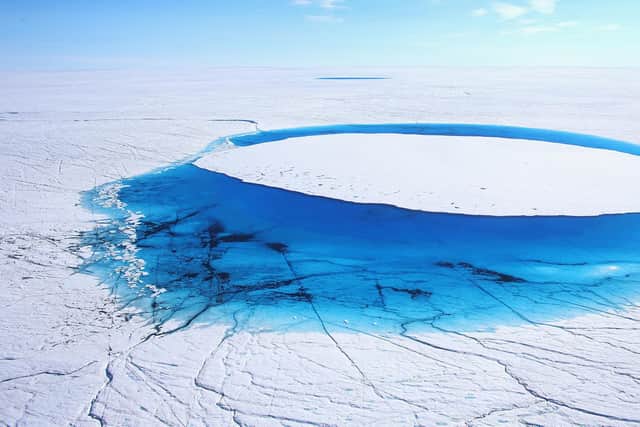 Meltwater from Iceland's giant ice sheet could cause an abrupt collapse of the Atlantic currents that warm the UK (Picture: Joe Raedle/Getty Images)