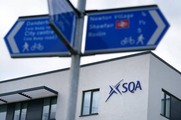 The Scottish Qualifications Authority (SQA) building in Edinburgh, amid plans for the exams body to be scrapped in the wake of a major review of education north of the border. Picture: PA