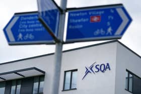 The Scottish Qualifications Authority (SQA) building in Edinburgh, amid plans for the exams body to be scrapped in the wake of a major review of education north of the border. Picture: PA