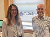 New appointment Iwona Siwik pictured with Bernard Dunn from TL Dallas.
