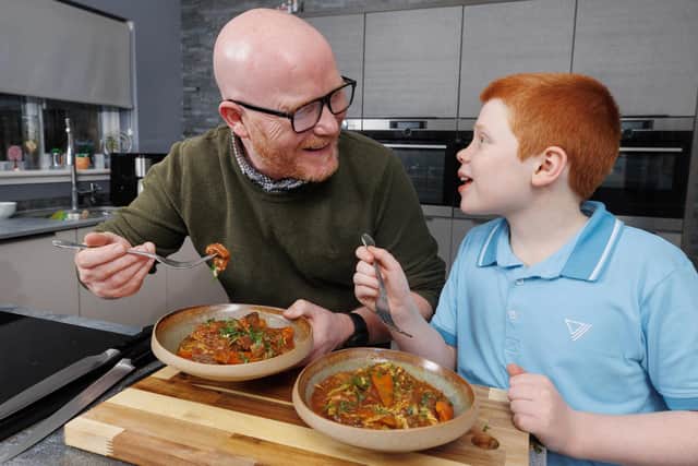 MasterChef: The Professionals winner and father-of-five Gary Mclean’s inspiration for his three mouth-watering creations is to spotlight locally sourced produce from Aldi Scotland’s variety of Scottish suppliers
