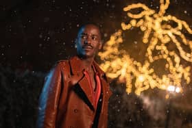 Ncuti Gatwa in the Doctor Who Christmas Special PIC: BBC Studios/Bad Wolf/James Pardon