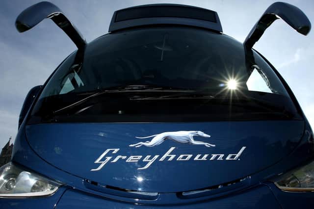 FirstGroup, the Aberdeen-headquartered transport operator, is restructuring the iconic Greyhound coach business. Picture: Dominic Lipinski/PA