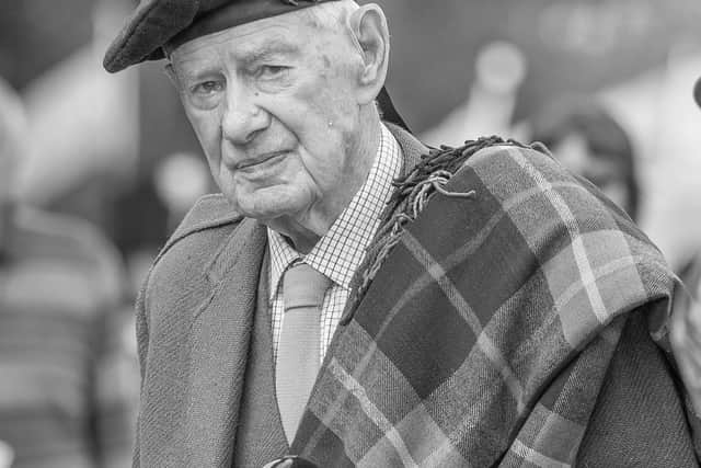 Captain Alywne Farquharson at Ballater Highland Games. PIC: Dave Cowe.