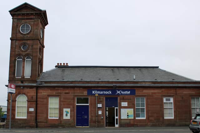 Some of the rooms restored by the Kilmarnock Station Railway Heritage Trust. Picture: KSRHT