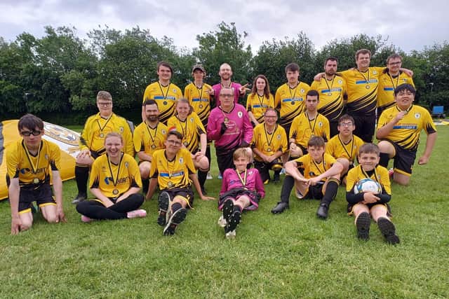 Forfar Stingers Para-Football Club received £1,000 in last year's Sports Fund