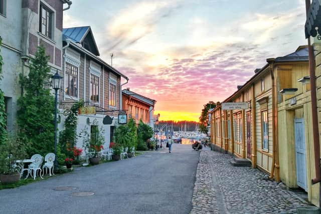 Summer visitors are drawn to the resort of Naantali in the south-west of Finland for its old world charm, the Moomins and waffles.