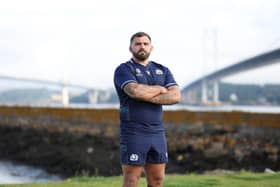 Jamie Bhatti has been flying aeroplanes in between Scotland training sessions at the Rugby World Cup. (Photo by Ian MacNicol/Getty Images)