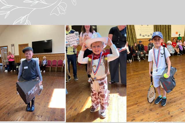 A fisherman, cowboy and tennis pro....looking good lads!