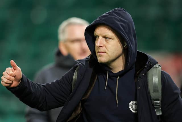 Hearts manager Steven Naismith has shunned a warm weather winter training camp. Photo by Mark Scates / SNS Group