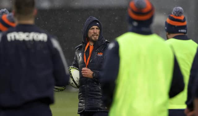 Edinburgh head coach Mike Blair has seen his preparations hampered by injuries to key players. (Photo by Craig Williamson / SNS Group)