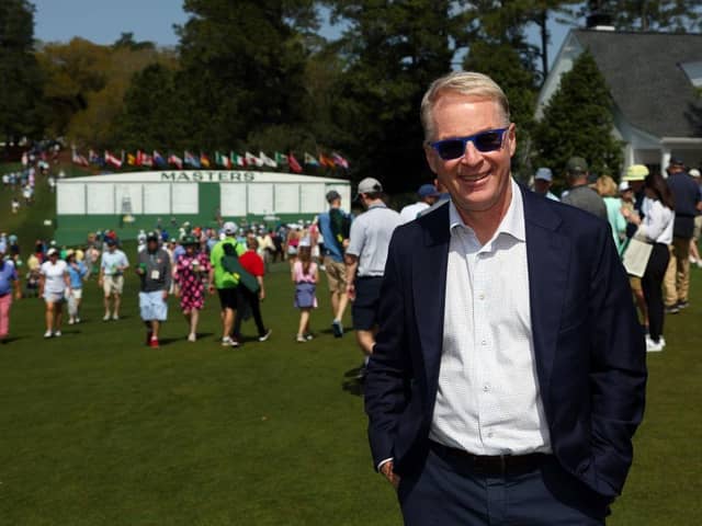 Keith Pelley, CEO of the EuropeanTour Group, spoke exclusively to The Scotsman during The Masters at Augusta National. Picture: Andrew Redington/Getty Images.
