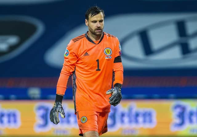 David Marshall has retired from Scotland duty.