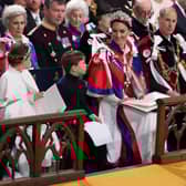(Left to right) Princess Charlotte, Prince Louis and the Princess of Wales, and the Duke of Edinburgh during the Coronation of King Charles III and Queen Camilla. Picture: Victoria Jones - WPA Pool/Getty Images