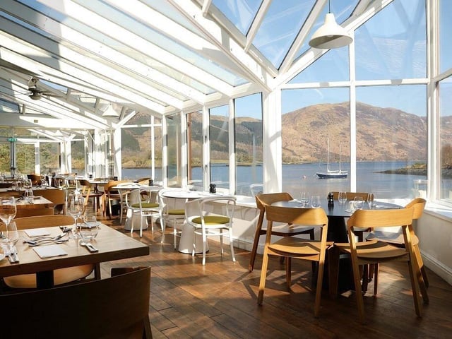 Occupying a scenic spot on the banks of Loch Leven, in Ballachulish, the Isles of Glencoe Hotel & Leisure Centre has stunning loch views, yet is only a 25 minute drive from the Glencoe Mountain Resort. When you return from a day on the piste you can relax in the indoor pool. Rooms are available from £172 per night.