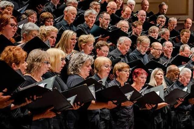 Members of the Edinburgh Festival Chorus PIC: Gaelle Beri