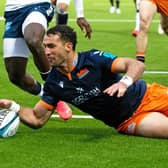 Henry Immelman scored Edinburgh's try in the 17-10 win over the Bulls last October. (Photo by Bruce White / SNS Group)