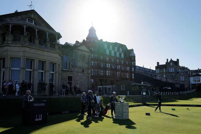 A change is being made to how single golfers get a time on the Old Course at St Andrews. Picture: Richard Heathcote/Getty Images.