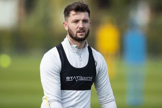 Craig Halkett is set to miss the Fiorentina games.  (Photo by Mark Scates / SNS Group)