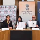 Pam Gosal, Sandy Begbie and Jyoti Vij