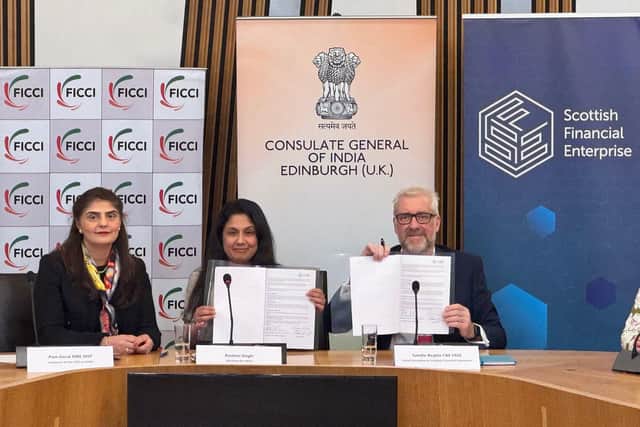 Pam Gosal, Sandy Begbie and Jyoti Vij