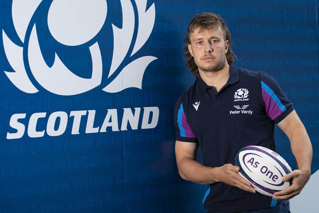 Kyle Rowe is set to make his Scotland debut on the tour of South America. (Photo by Ross MacDonald / SNS Group)
