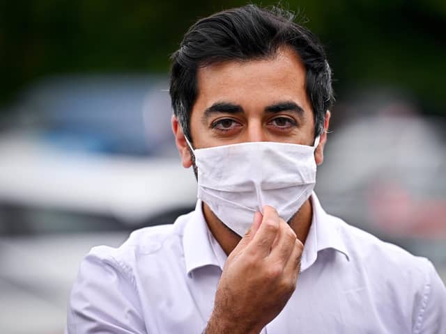 Health Secretary Humza Yousaf  picture: Jeff J Mitchell
