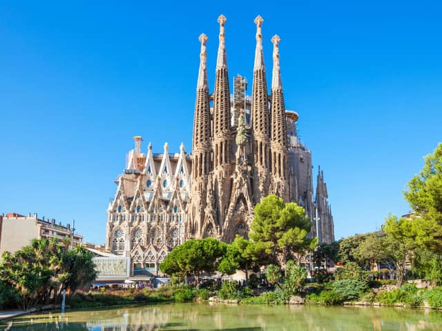 La Sagrada Familia, Barcelona. Pic: Alamy/PA